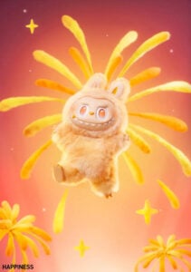 Labubu V3 THE MONSTERS Big Into Energy - HAPPINESS
