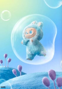 Labubu V3 THE MONSTERS Big Into Energy - HOPE
