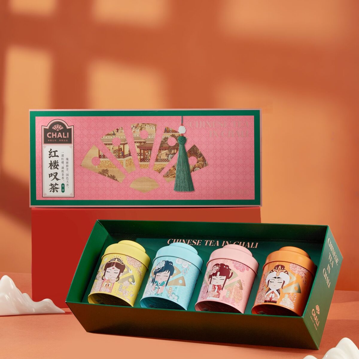 Aria of Tea in Dream of the Red Chamber (6 packs/can * 4)