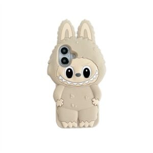 Bunny Hug Labubu Silicone Phone Case