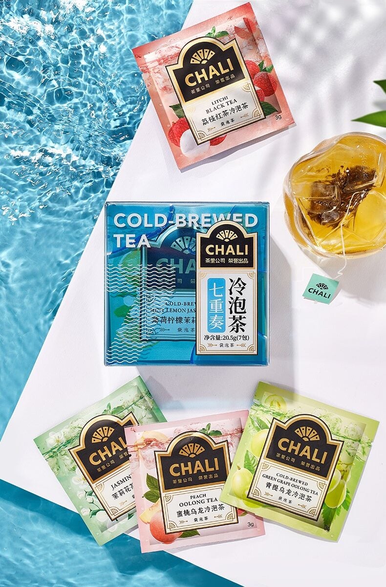 Cold-Brew Tea Seven-Flavor Set (7 Tea Bags)