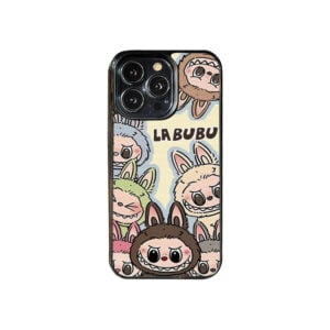 Double Trouble Magnetic 3D Flip Image Labubu Phone Case