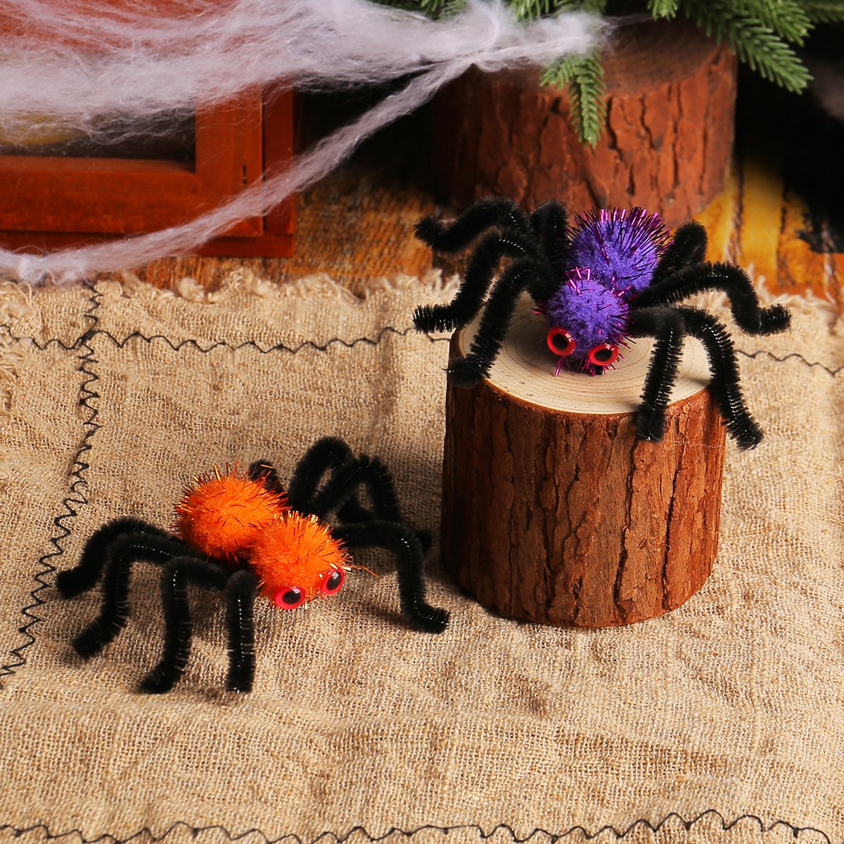 Halloween Spider Hair Clip