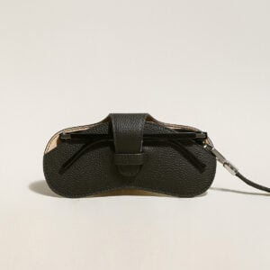 Leather Crafted Sunglasses Wrist Pouch