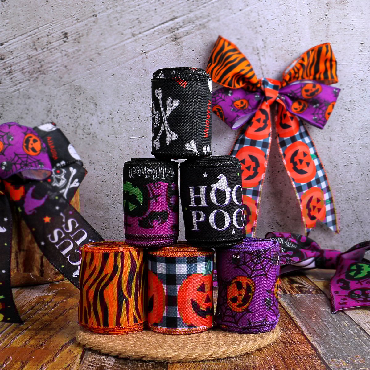 Midnight Elegy Halloween Ribbon Collection