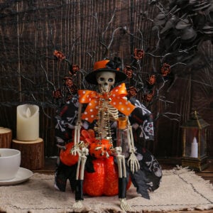 Mr. Pumpkin Bones Figurine
