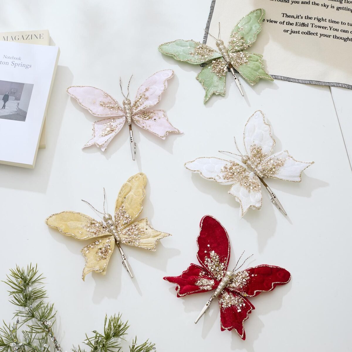 Premium Swallowtail Butterfly Decoration Prop