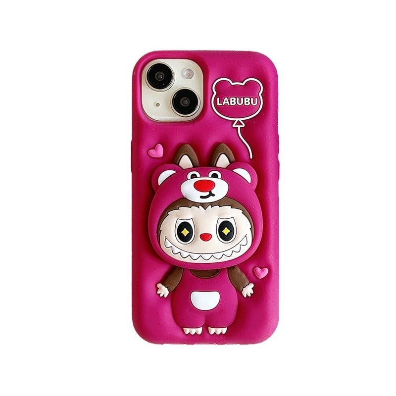 Sugarplum Labubu Silicone Phone Case