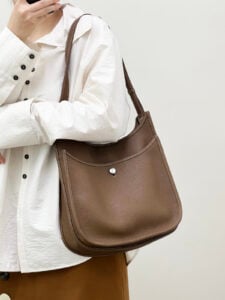 Sutton Place Leather Tote Bag