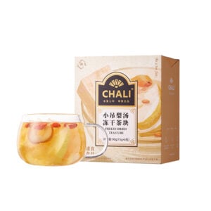 Sweet Stewed Pear Soup Flavored Freeze-Dried Tea Cube (6 Tea Bags)