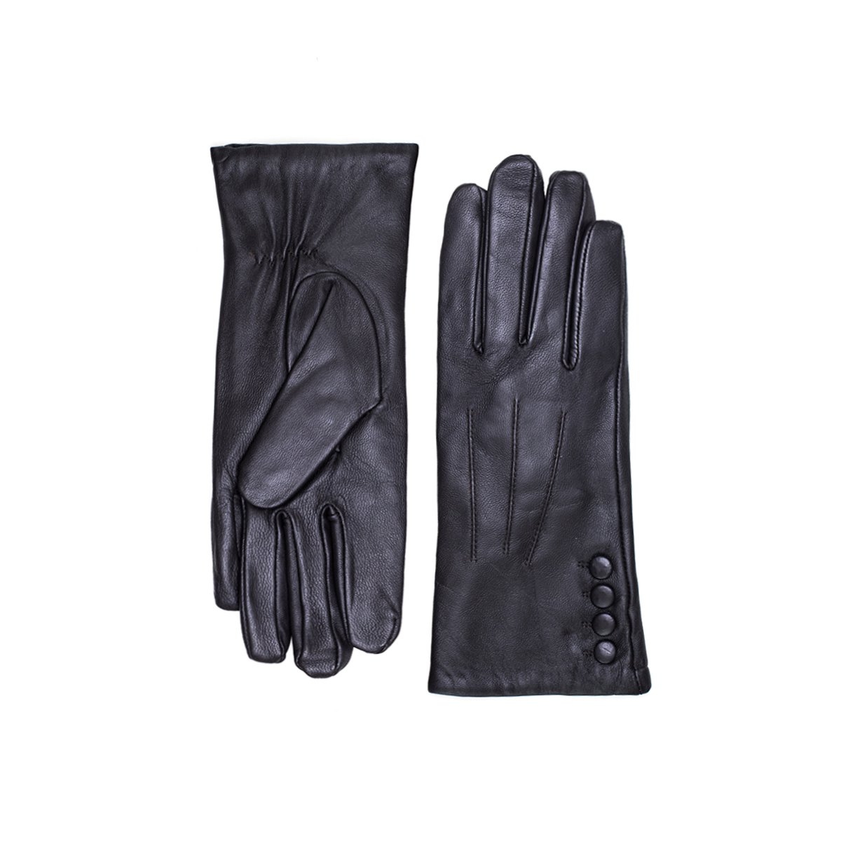 The Bellano Leather Gloves with Fleece Lining