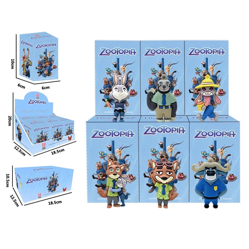 Zootopia Original Team Figurine Set